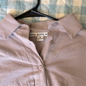 Hyfve button up shirt size S